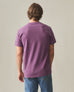 Men's Vintage Crew Tee - Washed Italian Plum